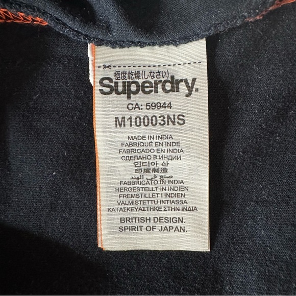 Superdry Men’s The Orange Label Black T Shirt XL - Picture 7 of 10